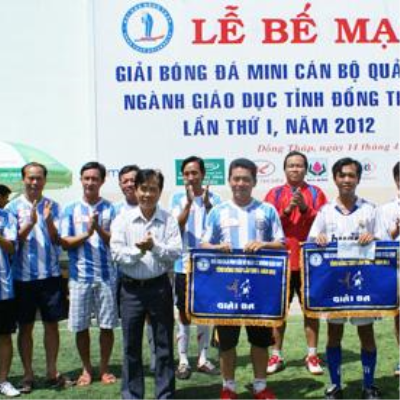 Bế mạc Giải bóng đá mini cán bộ quản lý ngành giáo dục tỉnh Đồng Tháp lần I, năm 2012. <a class='text-under italic white small-size' href='events.aspx?id=51&la=vn'>Xem thêm</a>