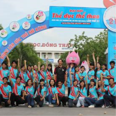 Trường Đại học Đồng Tháp Đăng cai tổ chức Đại hội TDTT sinh viên các trường ĐH, CĐ khu vực đồng bằng sông Cửu Long lần thứ 21 - năm 2013 . <a class='text-under italic white small-size' href='events.aspx?id=91&la=vn'>Xem thêm</a>