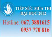 Tuyển sinh 2012