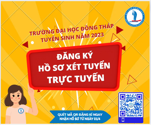 Click vào để đăng ký xét tuyển trực tuyến