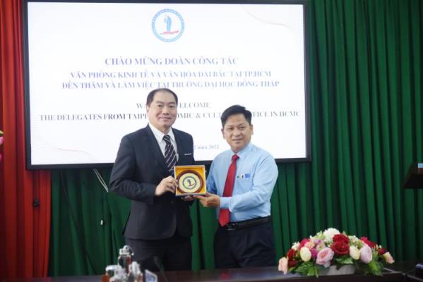 Tiếp và làm việc với đoàn công tác Văn phòng Kinh tế và Văn hóa Đài Bắc