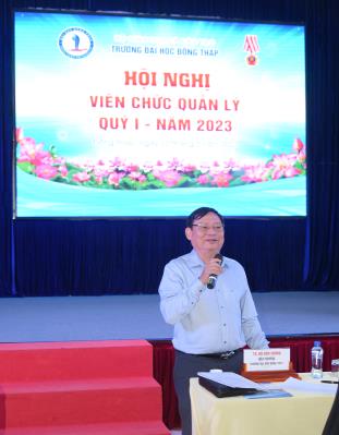 Công bố quyết định công tác nhân sự và họp Giao ban quý I năm 2023
