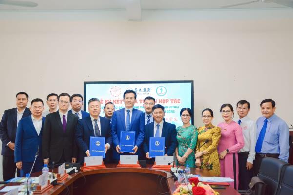 Trường Đại học Đồng Tháp ký kết thỏa thuận hợp tác với Tập đoàn LuThai và Học viện Nghề Khoa học Kỹ thuật Sơn Đông