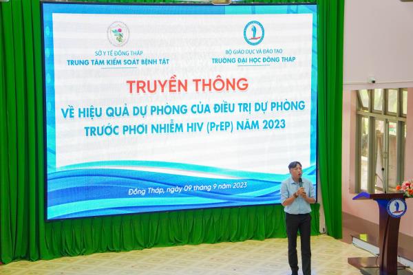 Truyền thông về hiệu quả dự phòng của điều trị dự phòng trước phơi nhiễm HIV (PrEP) năm 2023