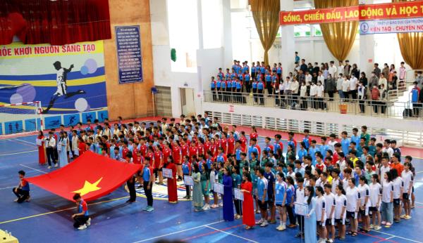 Rộn ràng Hội thao sinh viên Trường Đại học Đồng Tháp năm học 2023-2024