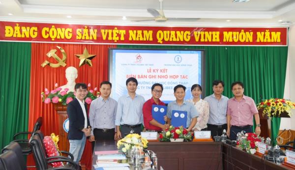 Kết nối hợp tác giữa Trường Đại học Đồng Tháp với Công ty TNHH Jollibee Việt Nam