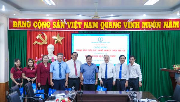 Tiếp và làm việc với Trung tâm Giáo dục nghề nghiệp Thẩm mỹ FOB
