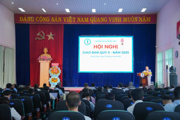 Hội nghị Giao ban quý II và Công bố quyết định về công tác nhân sự năm 2025.