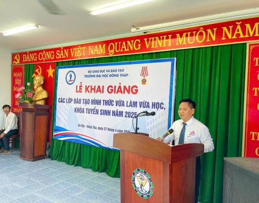 Khai giảng lớp vừa làm vừa học năm 2025 tại tỉnh Bà Rịa – Vũng Tàu