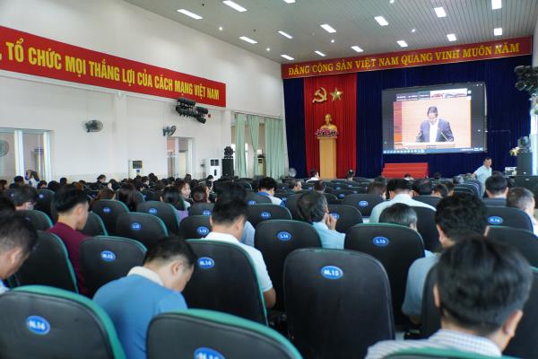 Hội nghị trực tuyến toàn quốc quán triệt, triển khai thực hiện Nghị quyết số 66 và Nghị quyết số 68 của Bộ Chính trị