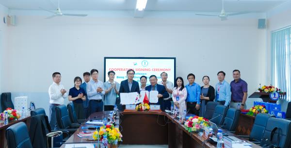 Tiếp và làm việc với Đoàn công tác đến từ Trường Đại học Quốc gia Hanbat  (Hàn Quốc)