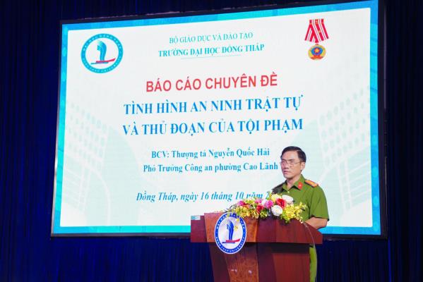 Gặp gỡ, trao đổi sinh viên nội trú năm học 2025–2026.