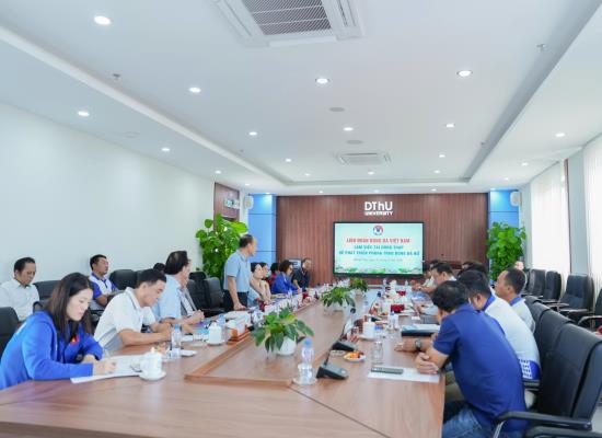 Liên đoàn Bóng đá Việt Nam làm việc tại Đồng Tháp về phát triển phong trào bóng đá nữ