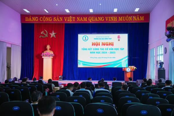 Hội nghị Tổng kết Công tác Cố vấn học tập năm học 2024 - 2025