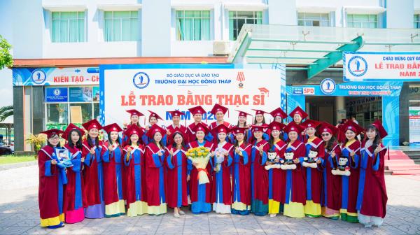 Trường Đại học Đồng Tháp trao bằng thạc sĩ đợt 2 năm 2026.