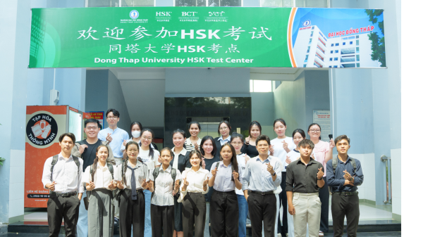 Trường Đại học Đồng Tháp tổ chức thành công Kỳ thi chứng chỉ tiếng Trung quốc tế HSK (Hình thức thi trên giấy), đợt thi ngày 28/6/2026