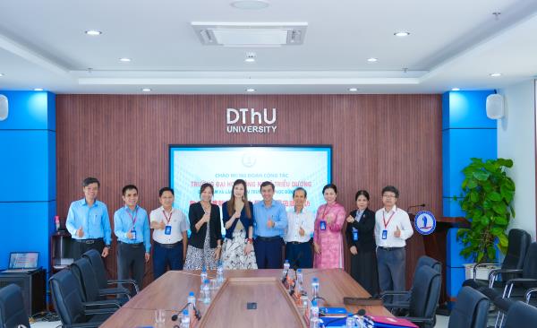 Trường Đại học Đồng Tháp đẩy mạnh hợp tác học thuật với Trường Đại học Công nghệ Triều Dương