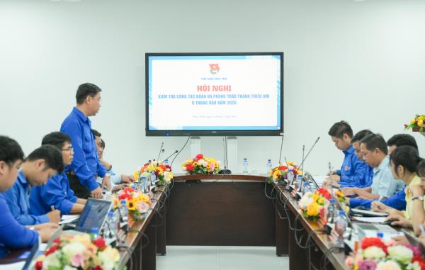 Tỉnh đoàn Đồng Tháp kiểm tra, giám sát công tác Đoàn và phong trào thanh niên 6 tháng đầu năm 2026 tại Trường Đại học Đồng Tháp