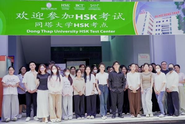Trường Đại học Đồng Tháp tổ chức thành công Kỳ thi chứng chỉ tiếng Trung quốc tế HSK (Hình thức thi trên giấy), đợt thi ngày 18/7/2026