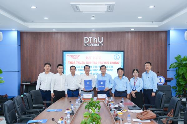 Trường Đại học Đồng Tháp và Báo Giáo dục & Thời đại tăng cường hợp tác truyền thông giai đoạn 2026–2030