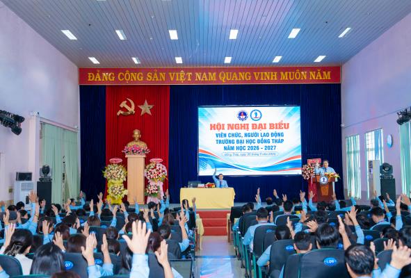Hội nghị đại biểu viên chức, người lao động năm học 2026–2027