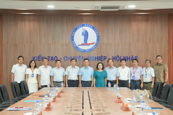 Trường Đại học Đồng Tháp tăng cường kết nối, thúc đẩy hợp tác với Hiệp hội Các trường đại học, cao đẳng Việt Nam