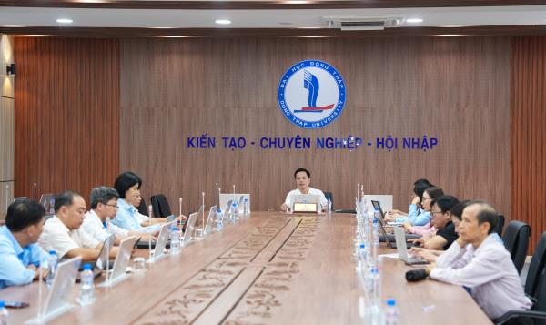 Trường Đại học Đồng Tháp tham dự phiên họp thẩm định kết quả đánh giá ngoài 06 chương trình đào tạo