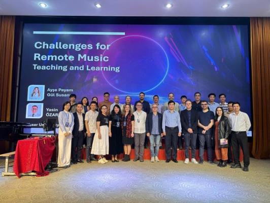 Chương trình Tập huấn Dự án VIETMUS Phòng Lab thực hành tại chỗ và Cuộc thi Sáng tạo Âm nhạc trên nền tảng số.