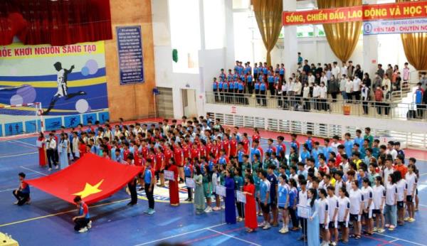 Rộn ràng Hội thao sinh viên Trường Đại học Đồng Tháp năm học 2023-2024