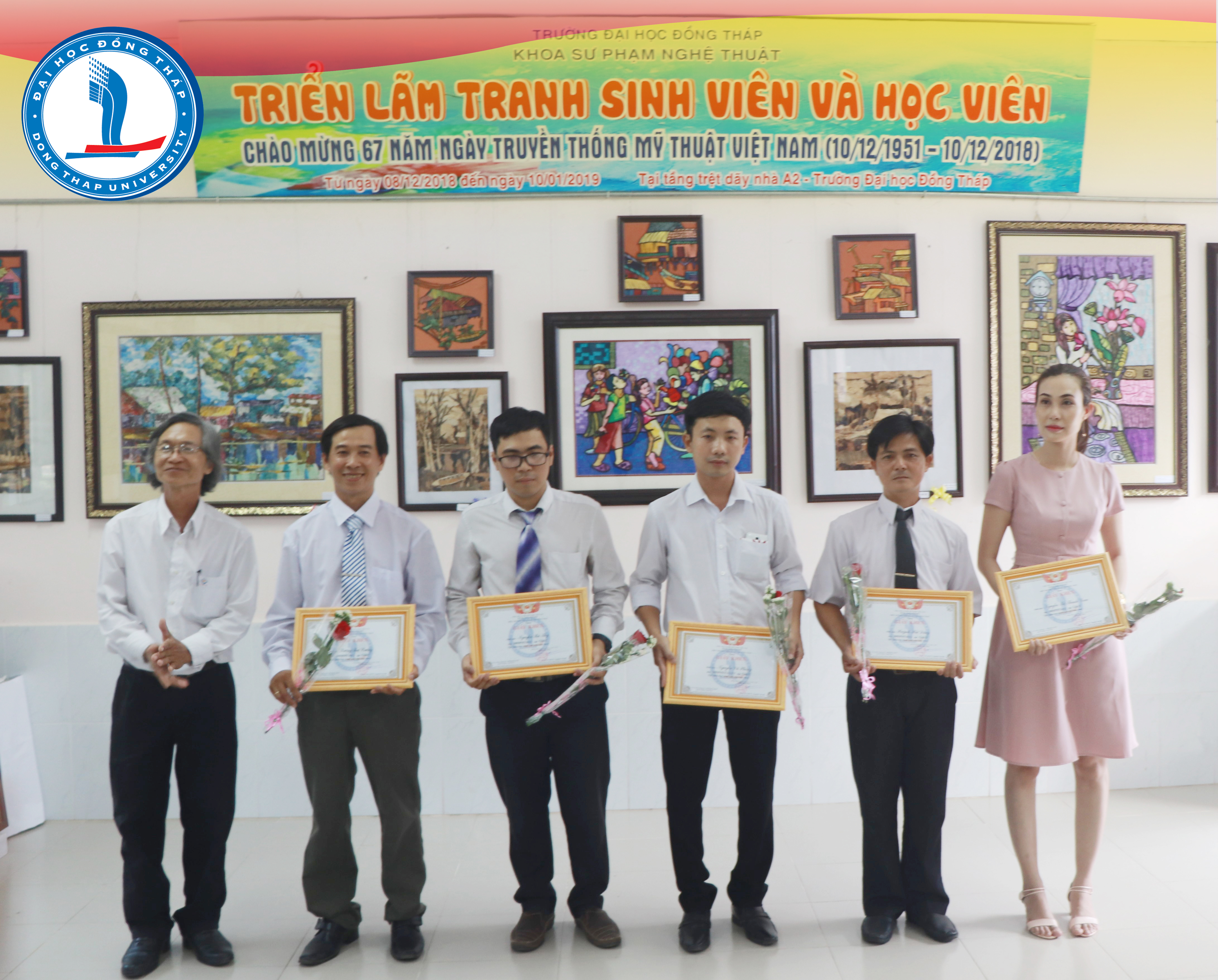 Ấn tượng Triển lãm tranh sinh viên và học viên Khoa Sư phạm Nghệ thuật Ấn tượng Triển lãm tranh sinh viên và học viên Khoa Sư phạm Nghệ thuật5