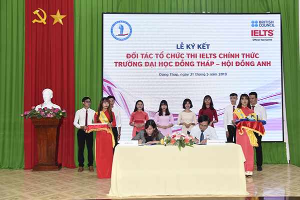 Đại học Đồng Tháp ký kết hợp tác tổ chức thi IELTS với Hội đồng Anh Đại học Đồng Tháp ký kết hợp tác tổ chức thi IELTS với Hội đồng Anh1_DSC1529