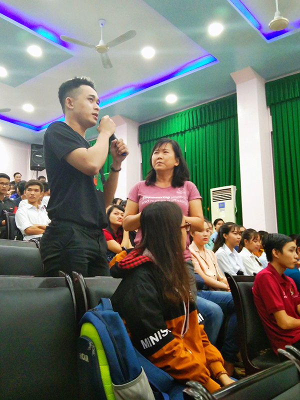 Nâng cao nhận thức phòng chống buôn bán người cho  sinh viên Đại học Đồng Tháp2
