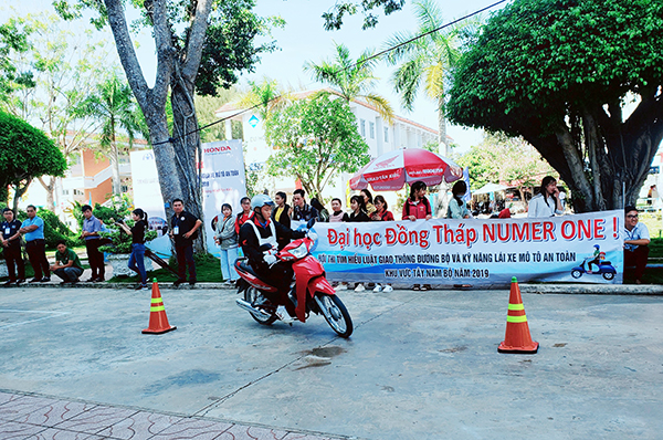 Trường ĐH Đồng Tháp đạt Giải Nhất Hội thi tìm hiểu Luật giao thông năm 2019 Trường ĐH Đồng Tháp đạt Giải Nhất Hội thi tìm hiểu Luật giao thông năm 20191