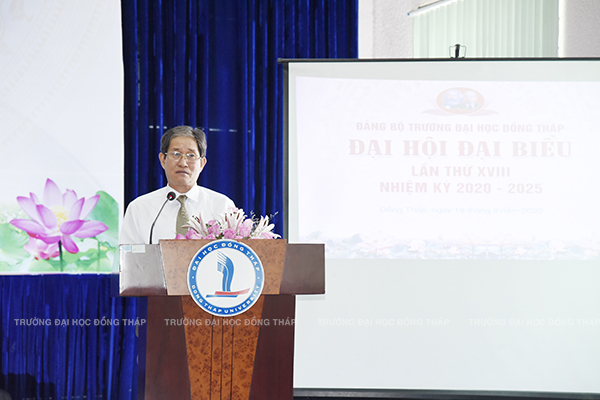 Đại hội đại biểu Đảng bộ Trường Đại học Đồng Tháp lần thứ XVIII, nhiệm kỳ 2020 - 2025 Đại hội đại biểu Đảng bộ Trường Đại học Đồng Tháp lần thứ XVIII, nhiệm kỳ 2020 - 20255_DSC2277