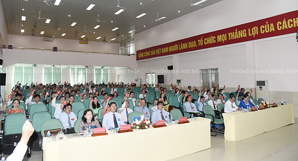 Đại hội đại biểu Đảng bộ Trường Đại học Đồng Tháp lần thứ XVIII, nhiệm kỳ 2020 - 2025 Đại hội đại biểu Đảng bộ Trường Đại học Đồng Tháp lần thứ XVIII, nhiệm kỳ 2020 - 20257_DSC2248