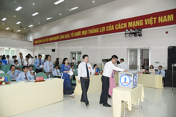 Đại hội đại biểu Đảng bộ Trường Đại học Đồng Tháp lần thứ XVIII, nhiệm kỳ 2020 - 20258_DSC2336